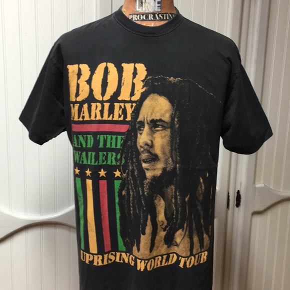Phat Doc Other - 1990’s Phat Doc Bob Marley Wailers Tour Tee Shirt